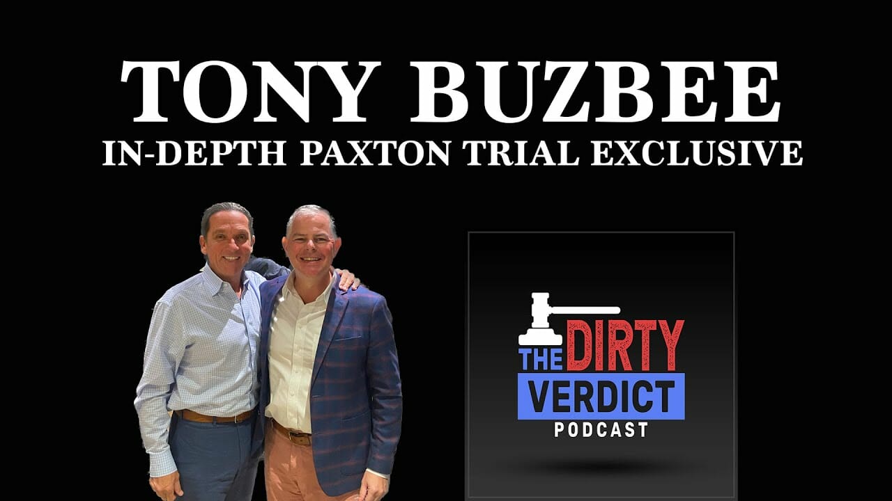 Episode 43- Tony Buzbee Paxton Trial Interview