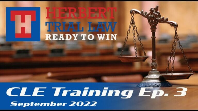 CLE Training Ep. 3