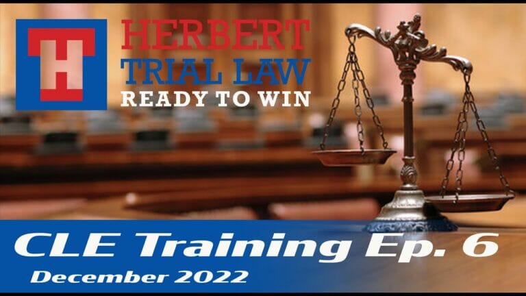 CLE Training Ep. 6