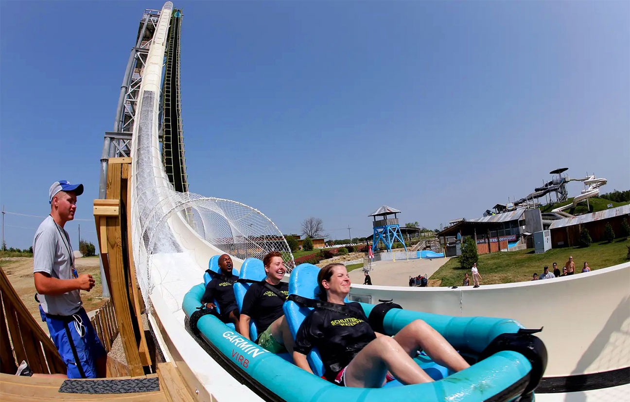 waterslide